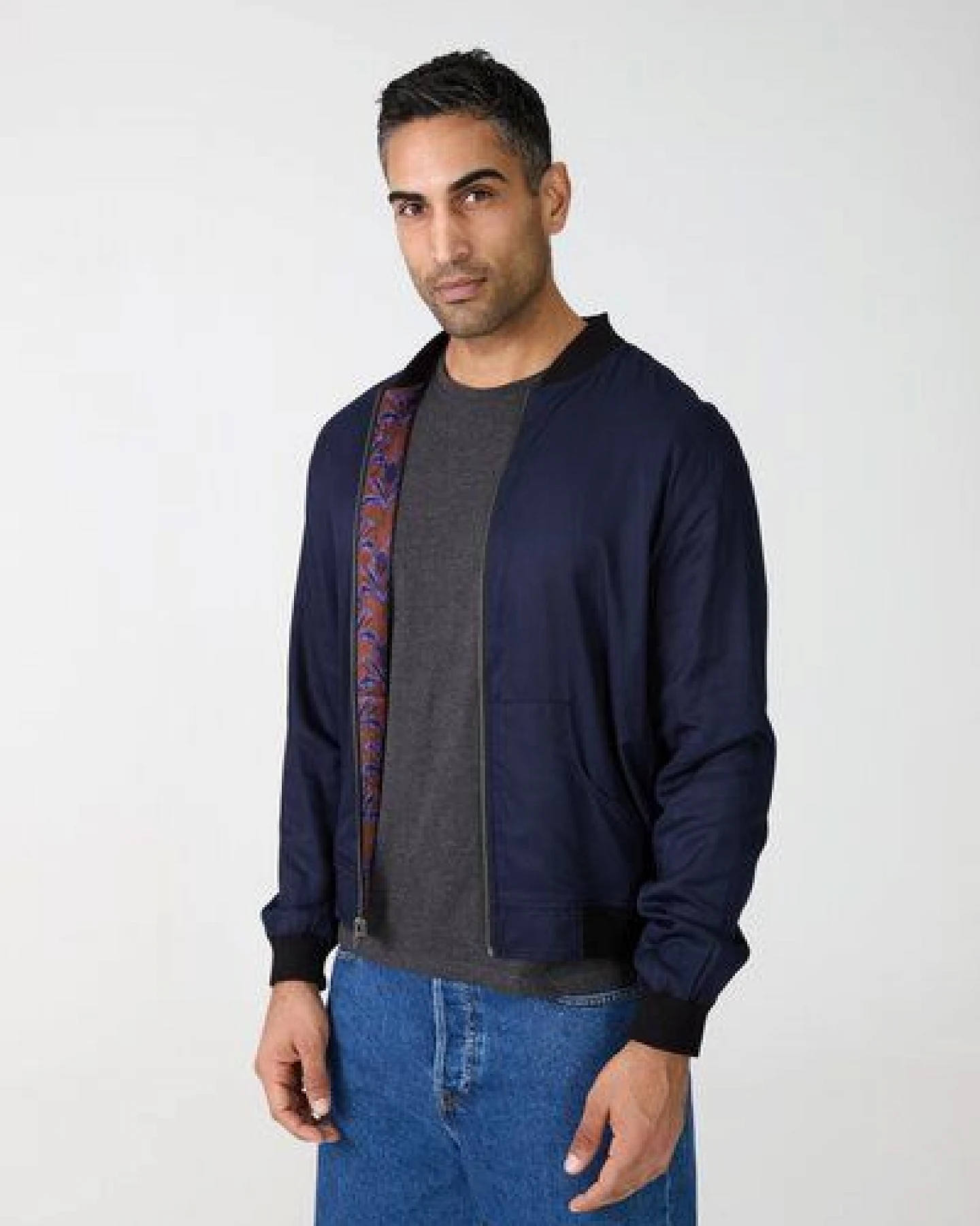 Yahmo Cupro/Tencel Laslo Wendejacke – Ansicht 4