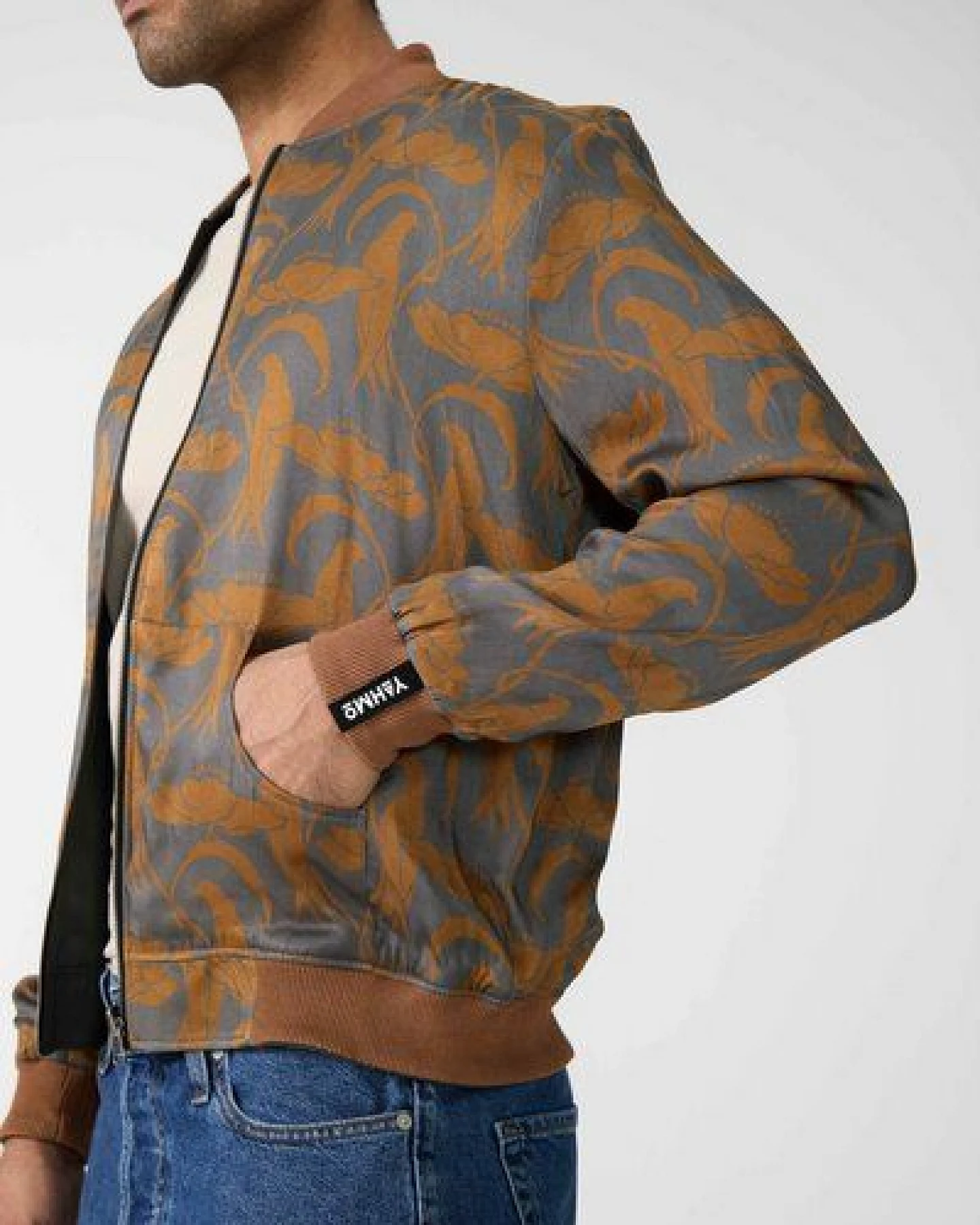 Yahmo Cupro/Tencel Laslo Wendejacke – Ansicht 3