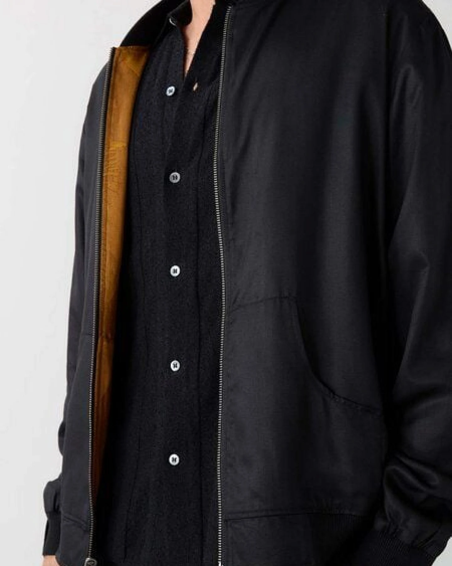 Yahmo Cupro/Tencel Laslo Wendejacke – Ansicht 4