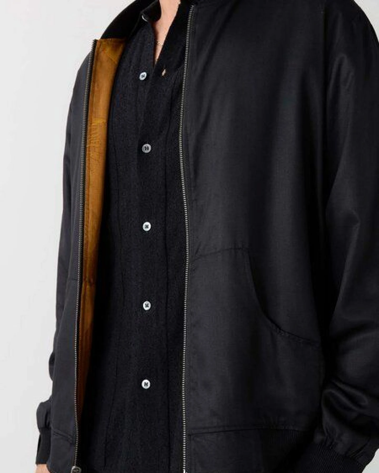 Yahmo Cupro/Tencel Laslo Wendejacke – Ansicht 4