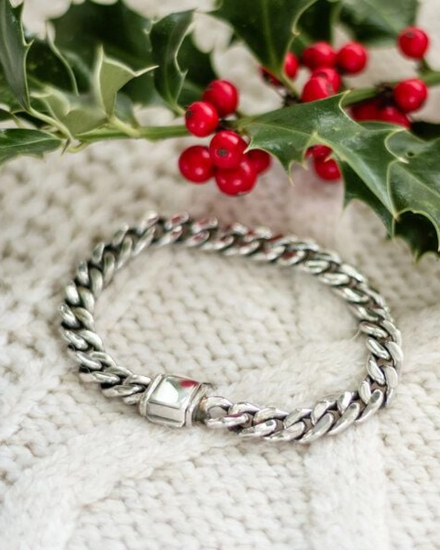 pakilia Silber Armband gegliedert Fair-Trade und handmade – Ansicht 3