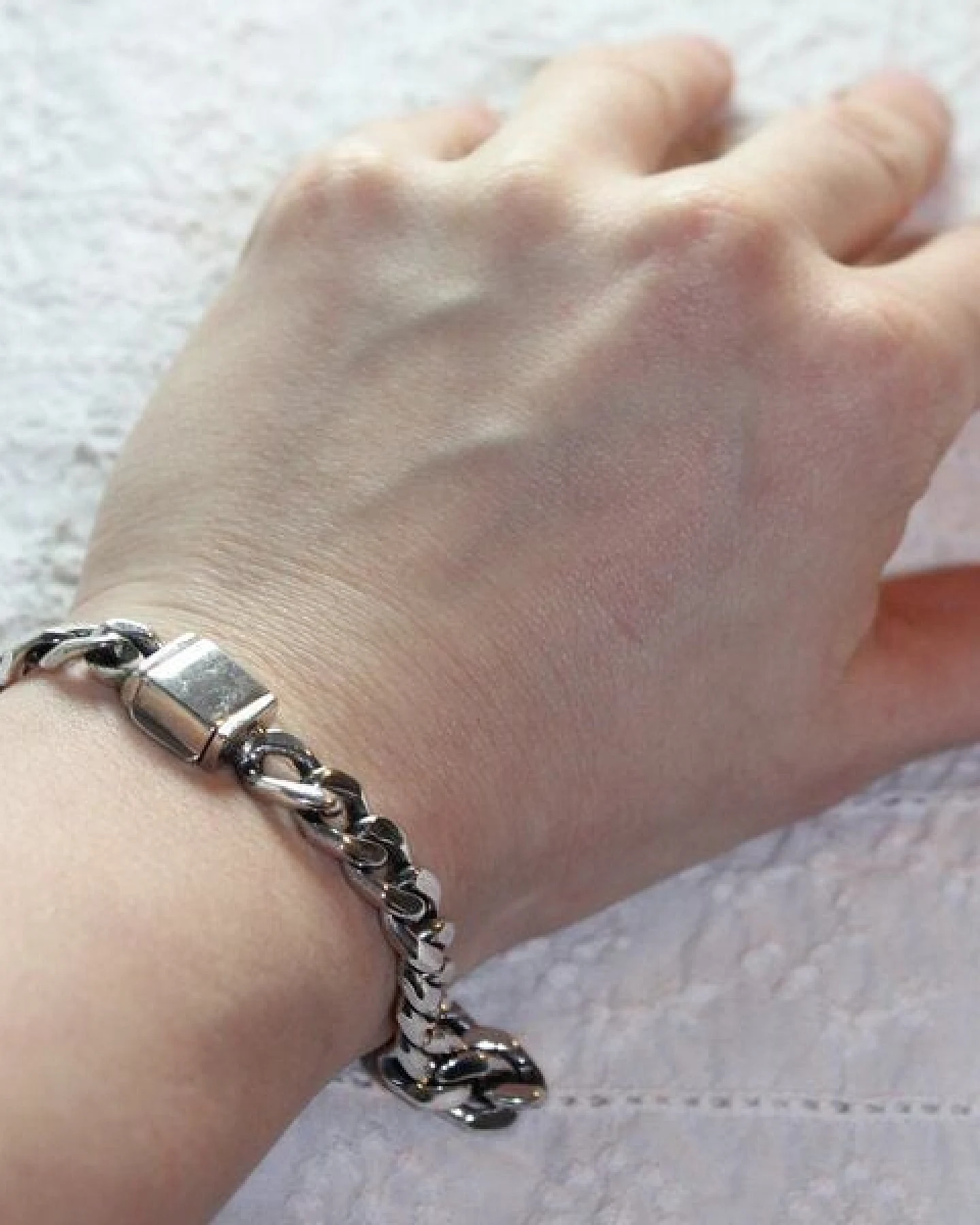 pakilia Silber Armband gegliedert Fair-Trade und handmade – Ansicht 4