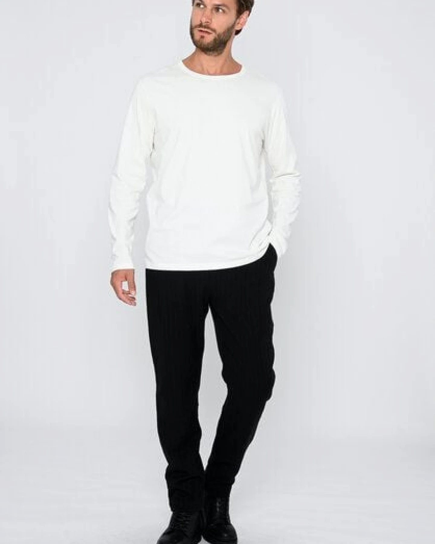 ThokkThokk Herren Longsleeve TT30 aus Biobaumwolle – Ansicht 4