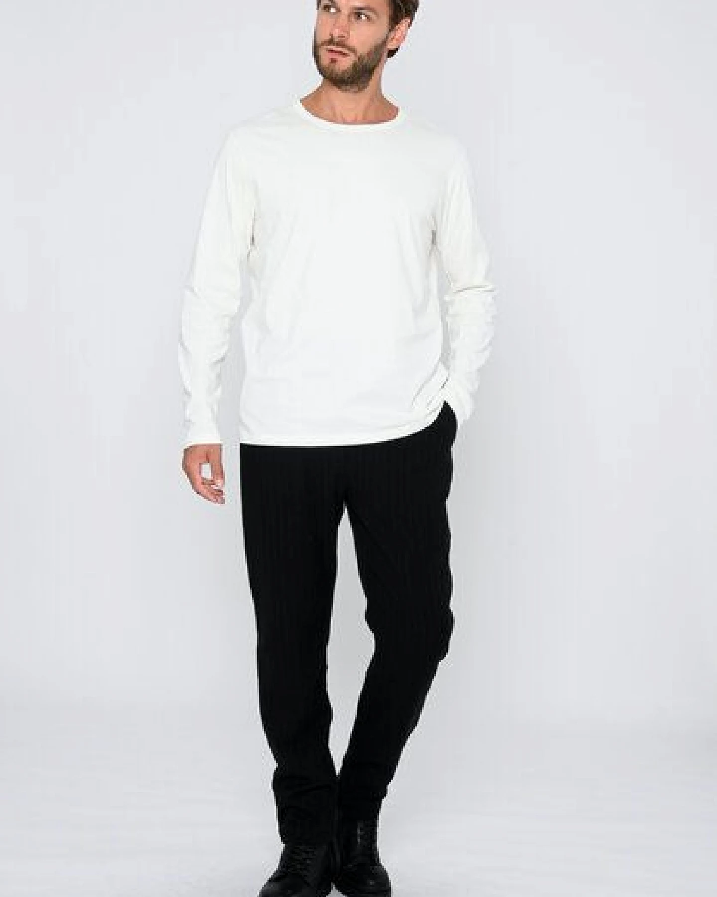 ThokkThokk Herren Longsleeve TT30 aus Biobaumwolle – Ansicht 4