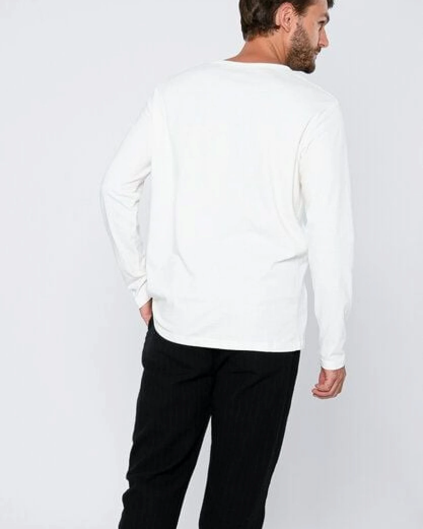 ThokkThokk Herren Longsleeve TT30 aus Biobaumwolle – Ansicht 3