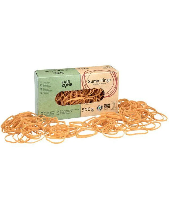FAIR ZONE Gummiringe aus Naturkautschuk - 70 & 500 Gramm versch. Größen