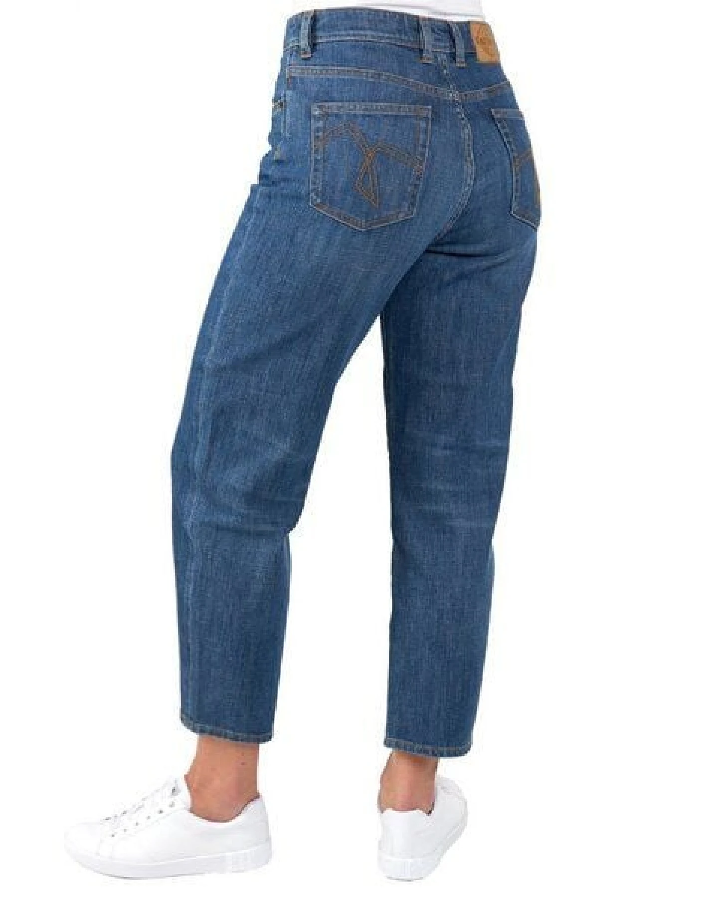 fairjeans Damen-Jeans MOMS mit hohem, anliegendem Bund, aus Bio-Cotton – Ansicht 4