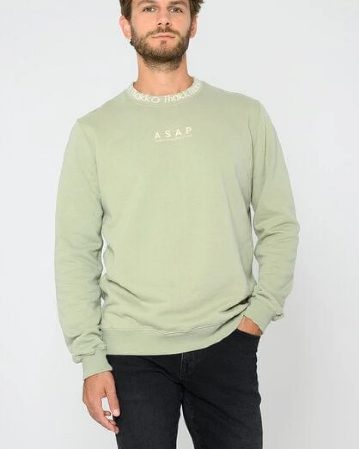 ThokkThokk Herren Print Sweater TT1029 ASAP aus Biobaumwolle