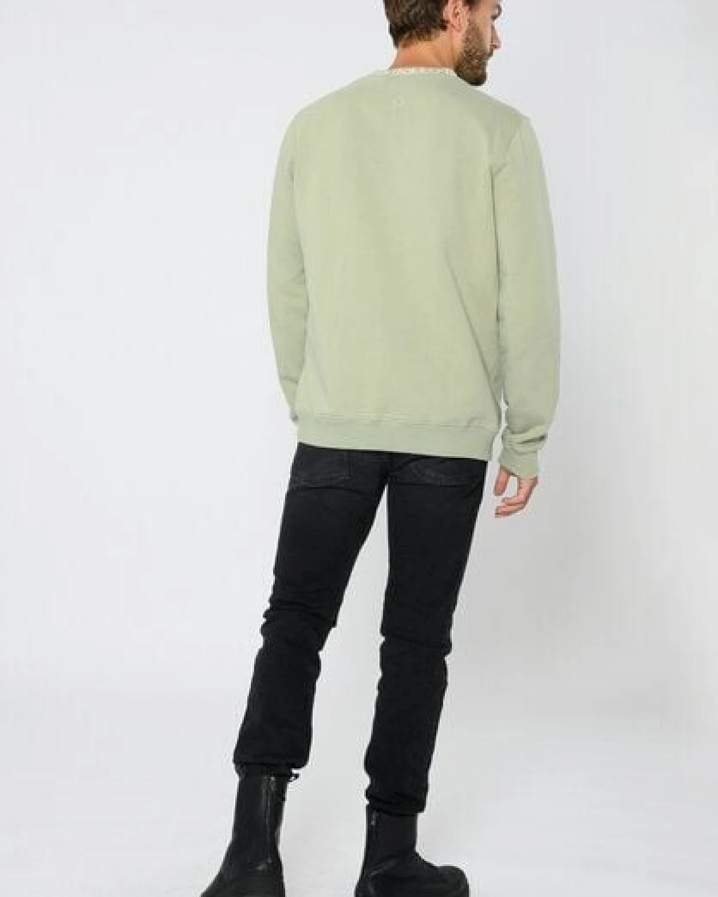 ThokkThokk Herren Print Sweater TT1029 ASAP aus Biobaumwolle – Ansicht 4