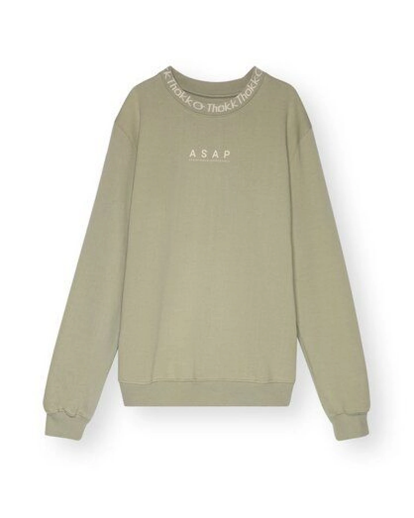 ThokkThokk Herren Print Sweater TT1029 ASAP aus Biobaumwolle – Ansicht 2