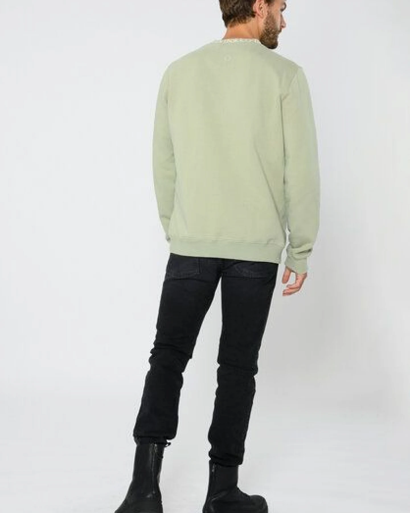 ThokkThokk Herren Print Sweater TT1029 ASAP aus Biobaumwolle – Ansicht 4