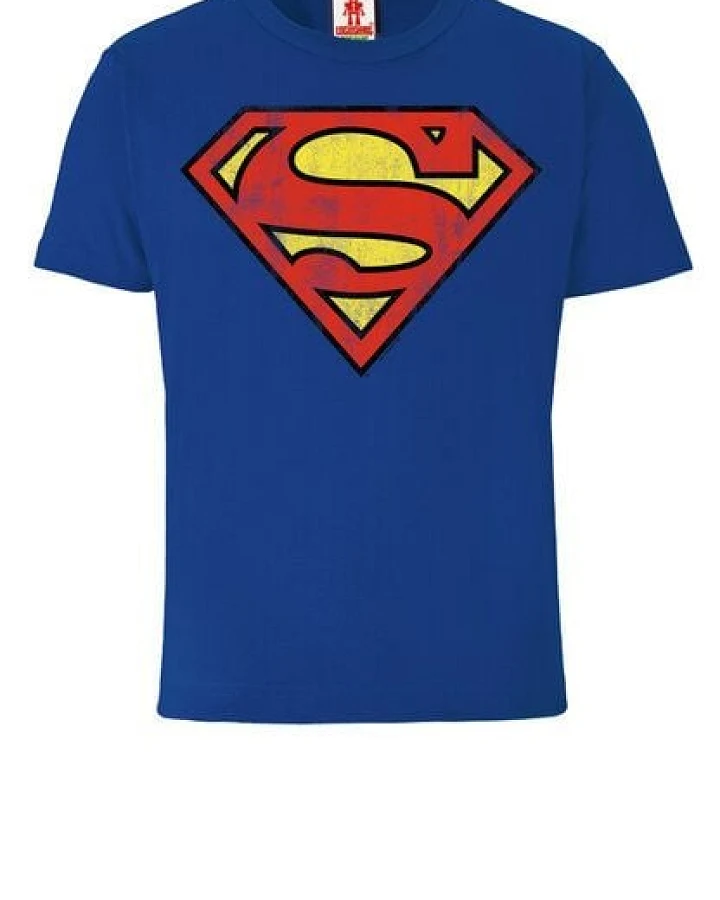 LOGOSH!RT LOGOSHIRT - DC Comics - Superman - Logo - Bio - T-Shirt Print - Kinder