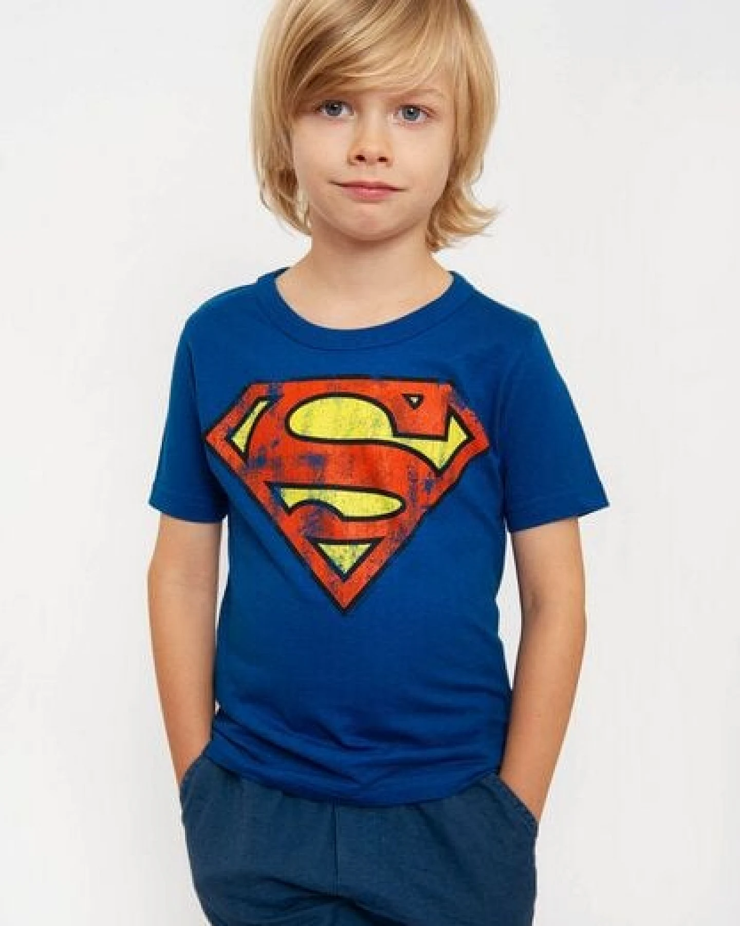 LOGOSH!RT LOGOSHIRT - DC Comics - Superman - Logo - Bio - T-Shirt Print - Kinder – Ansicht 4