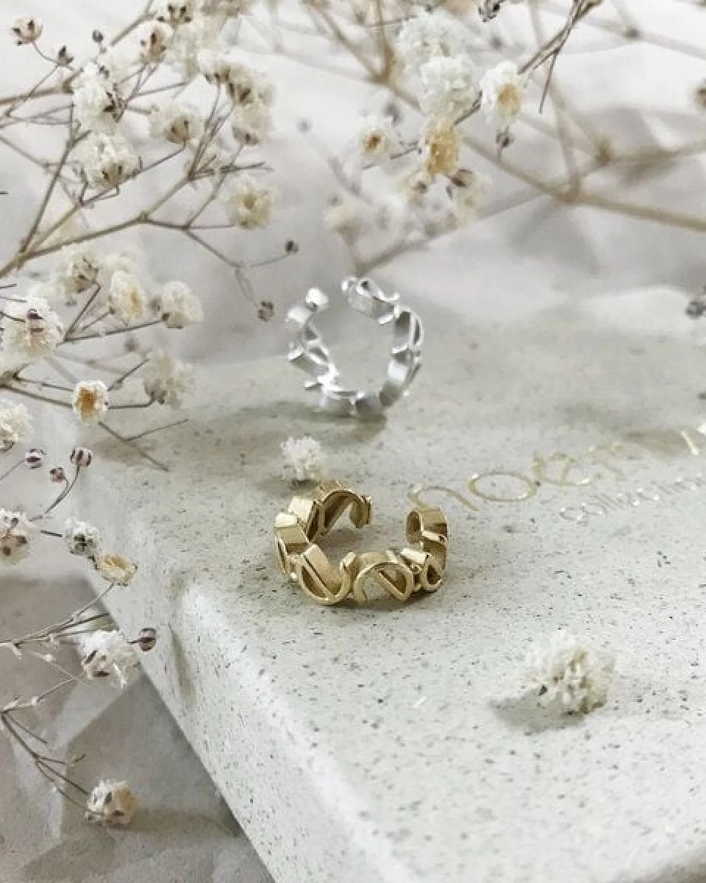 noemvri fashion label Logo earcuff – Ansicht 4