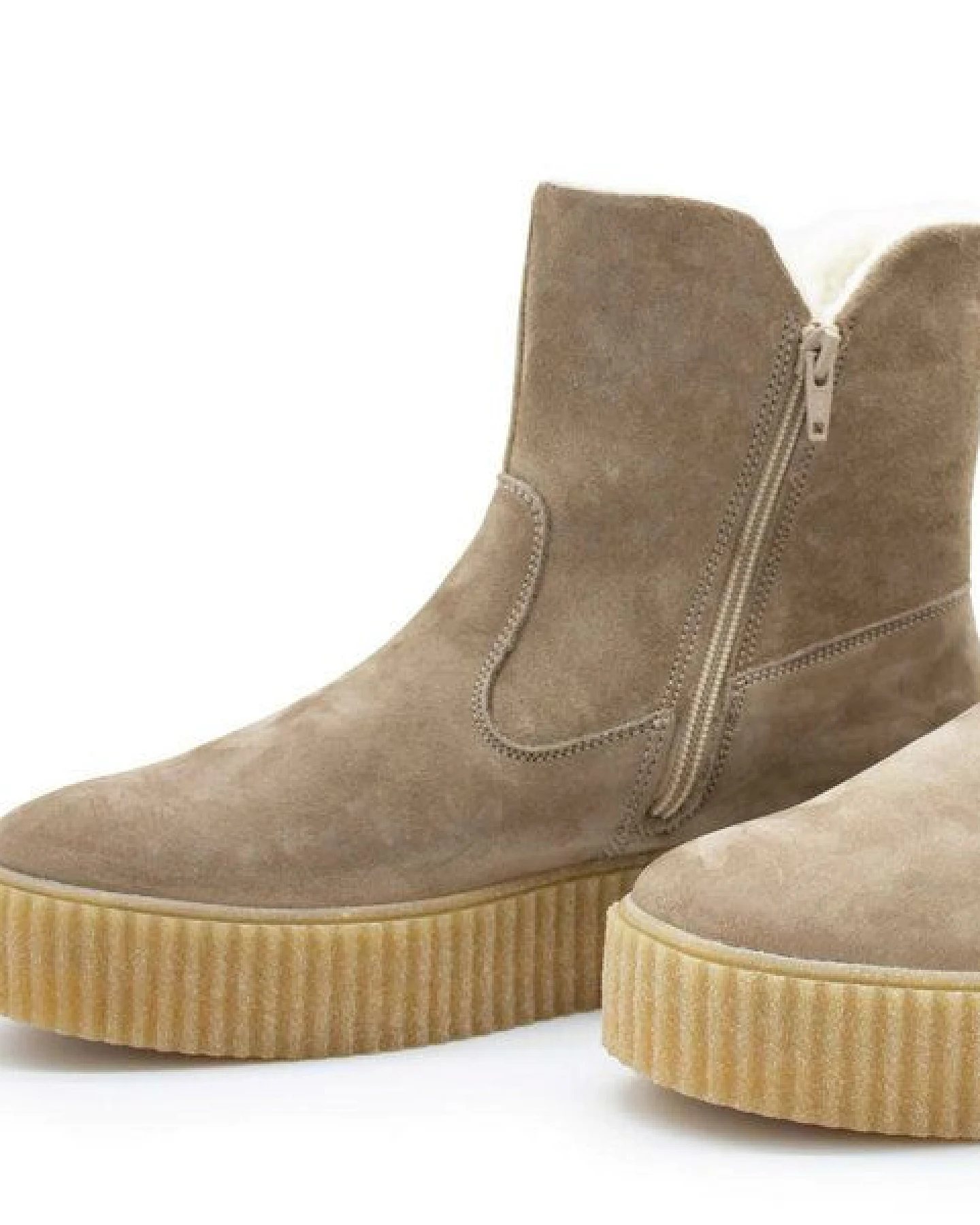 Werner 1911 Stiefelette - Bootie mit Warmfutter Polarfuchs – Ansicht 2
