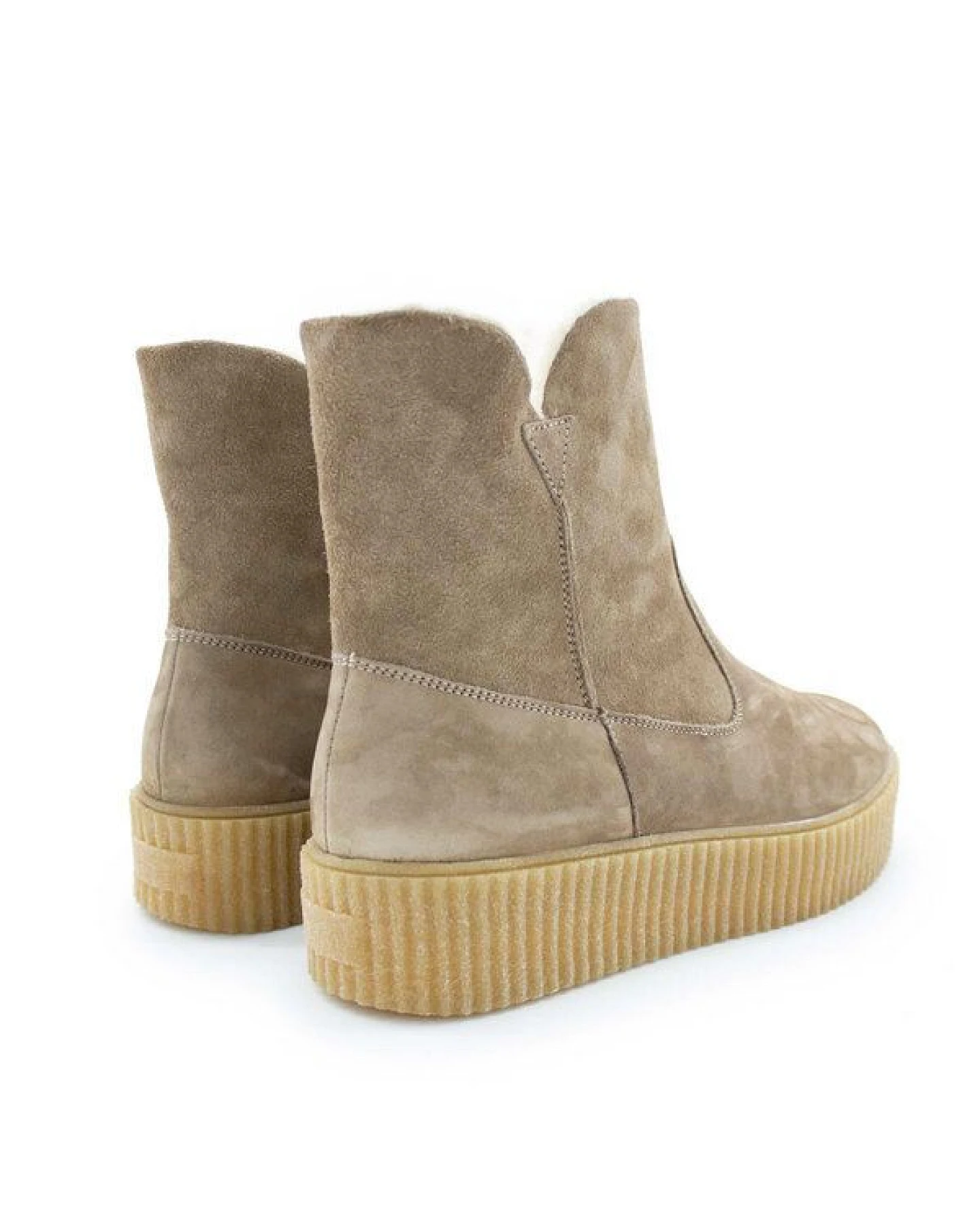 Werner 1911 Stiefelette - Bootie mit Warmfutter Polarfuchs – Ansicht 2