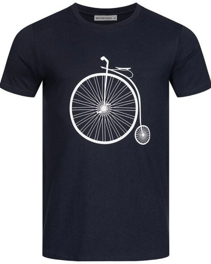 NATIVE SOULS T-Shirt Herren - Retro Bike