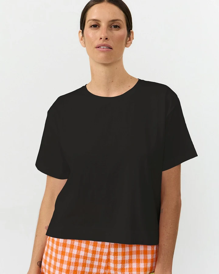 SUITE13LAB Damen vegan Top Isquia Schwarz