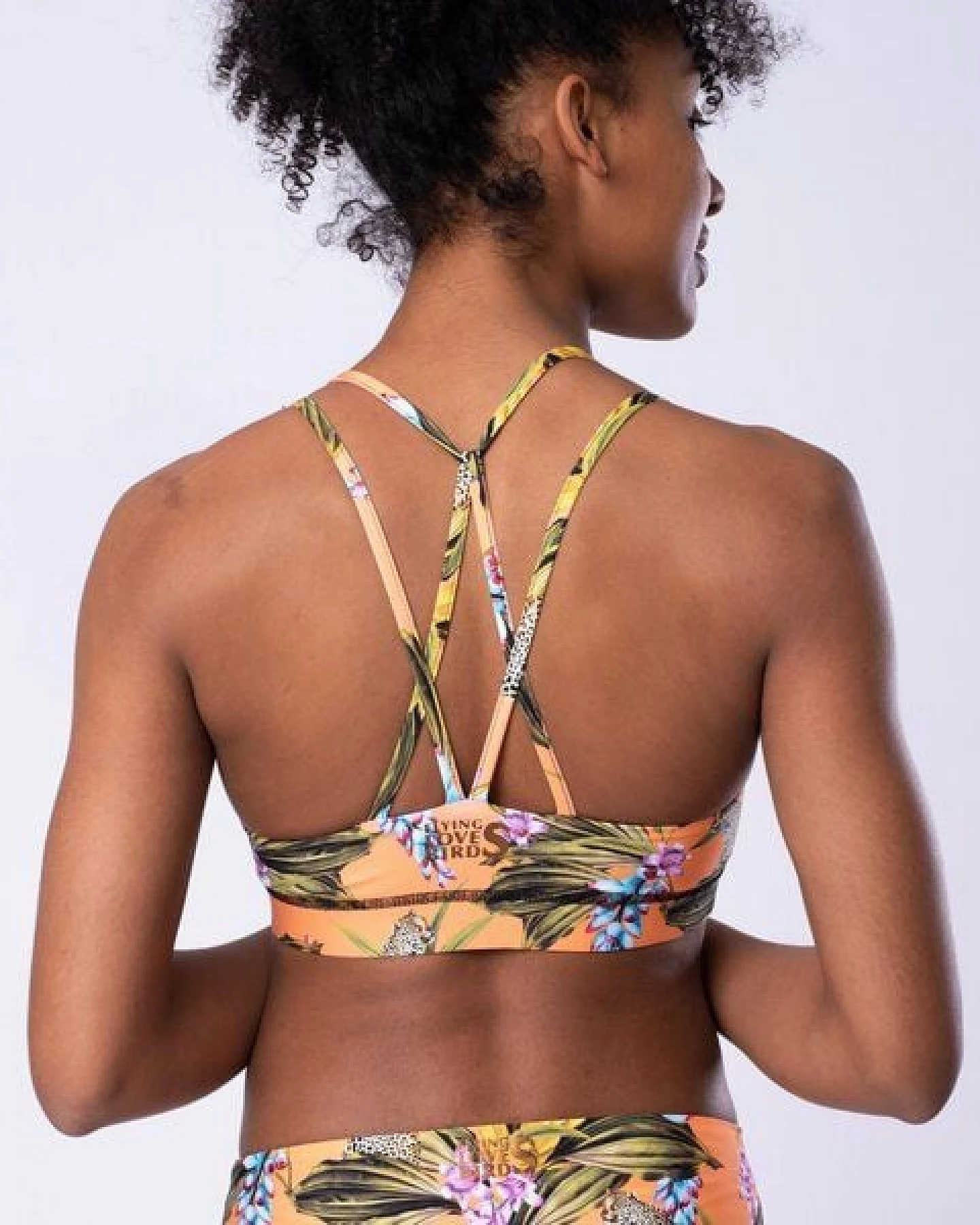 Flying Love Birds "Exotic Orange" Diamant-Back - Bra zum Wenden – Ansicht 3