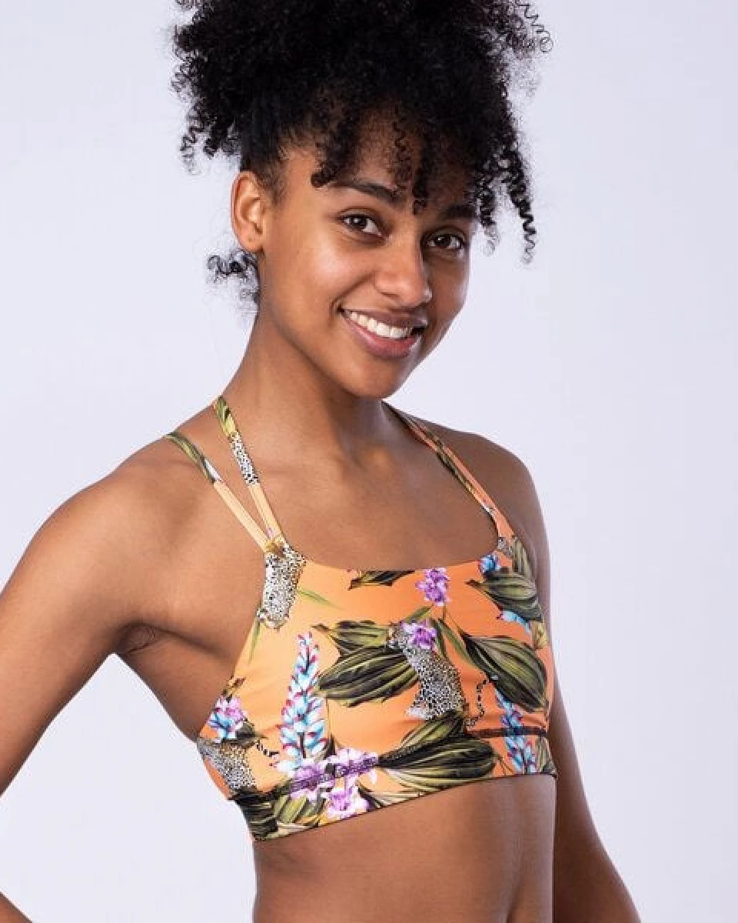 Flying Love Birds "Exotic Orange" Diamant-Back - Bra zum Wenden – Ansicht 2