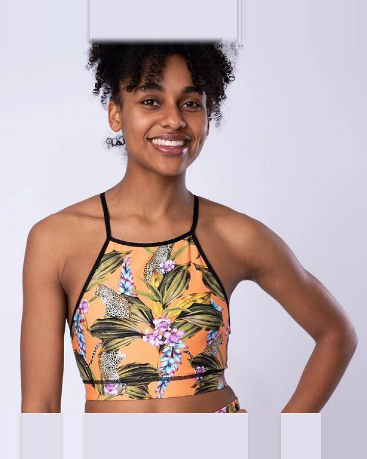 Flying Love Birds "Exotic Orange" Bustier – wendbar