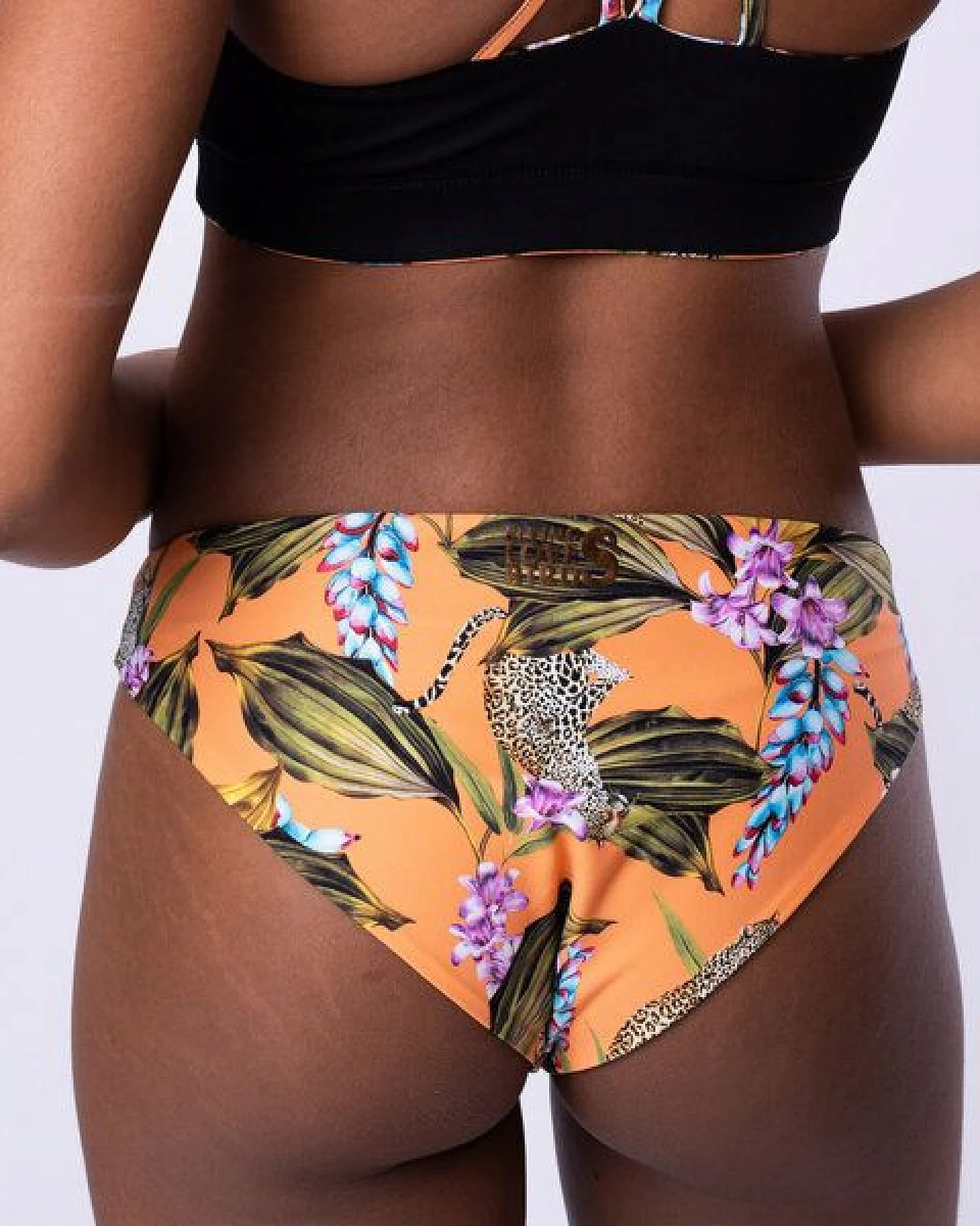 Flying Love Birds "Exotic Orange" - Bikini Hose Slim zum Wenden – Ansicht 2