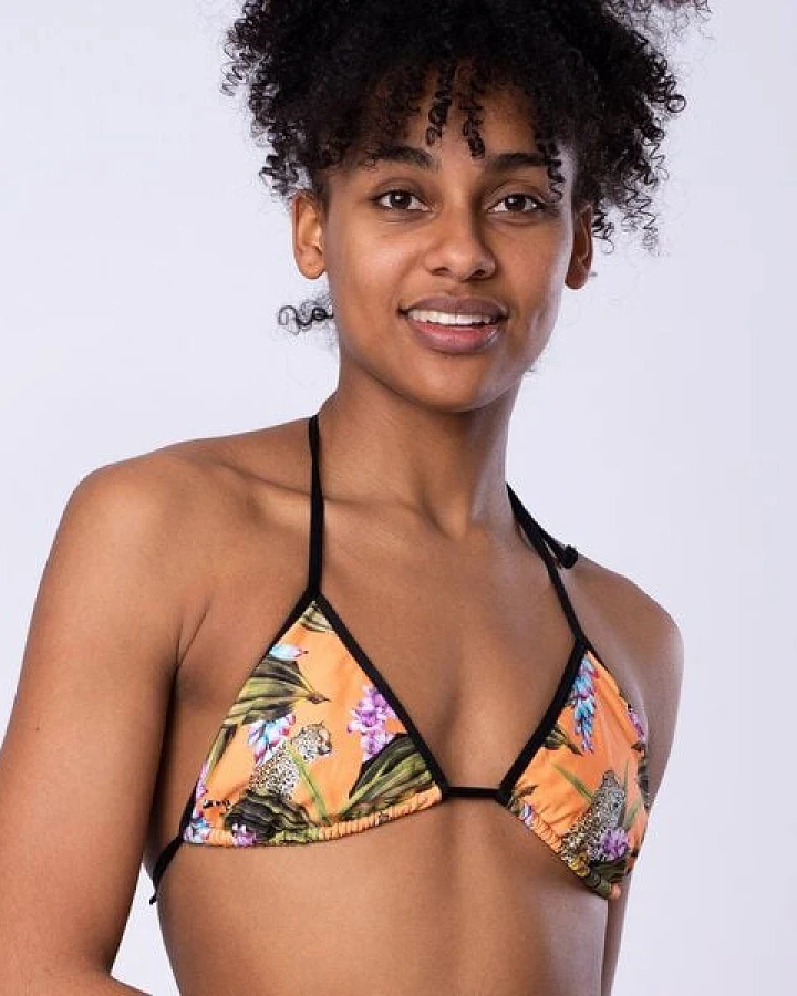 Flying Love Birds "Exotic Orange" - Triangel Bikini Top