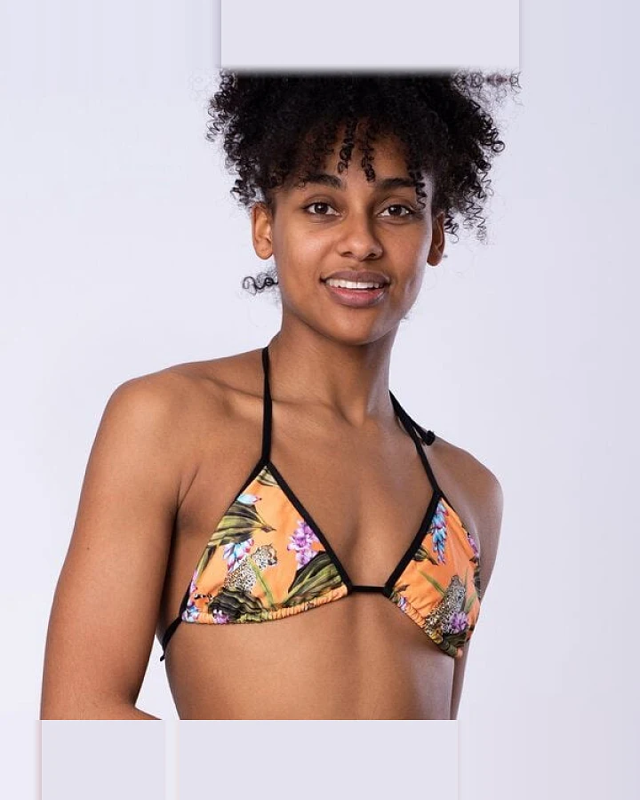 Flying Love Birds "Exotic Orange" - Triangel Bikini Top