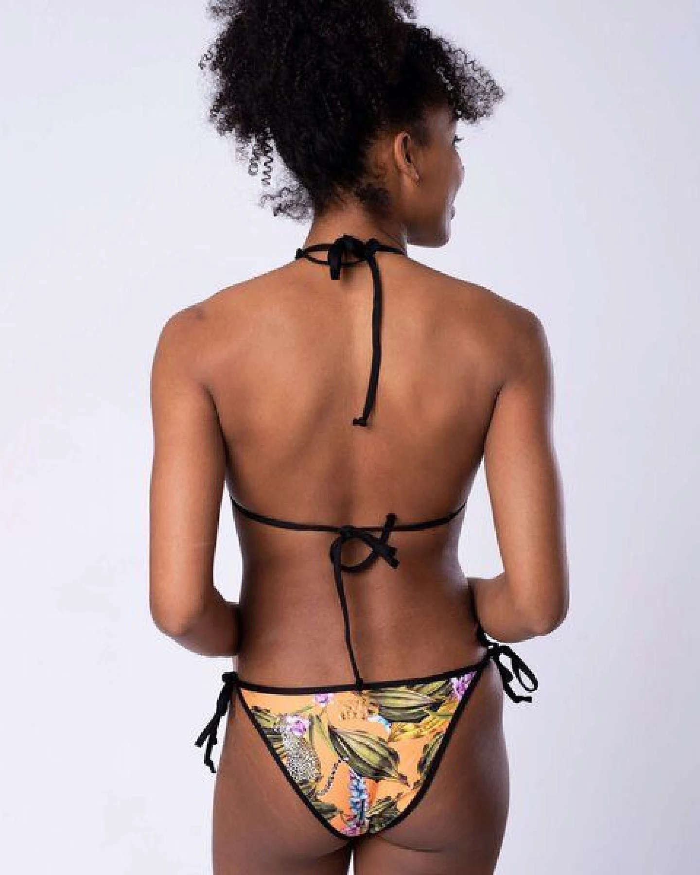 Flying Love Birds "Exotic Orange" - Triangel Bikini Top – Ansicht 4