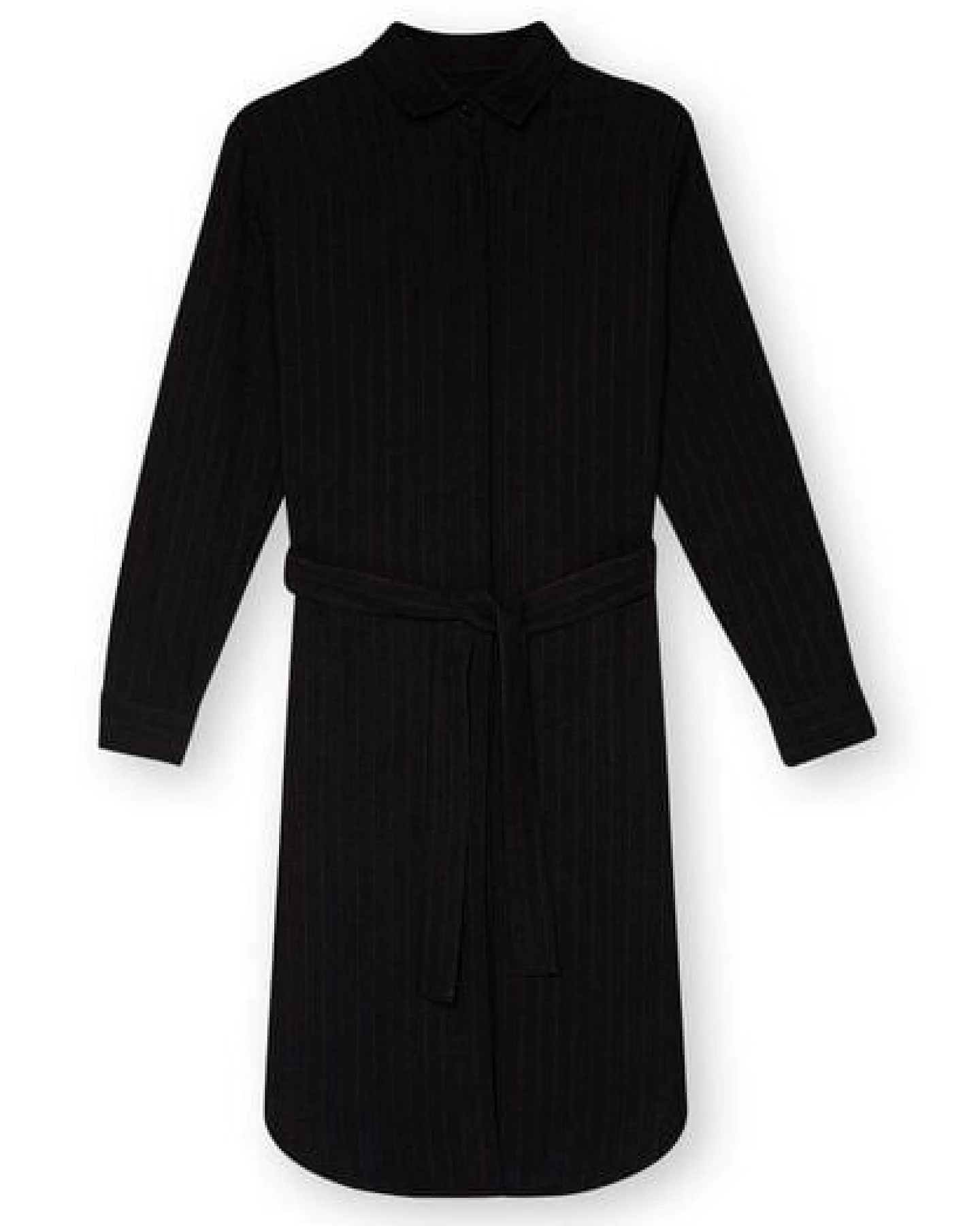 ThokkThokk Damen Shirtkleid TT83 PINSTRIPE aus Biobaumwolle – Ansicht 2