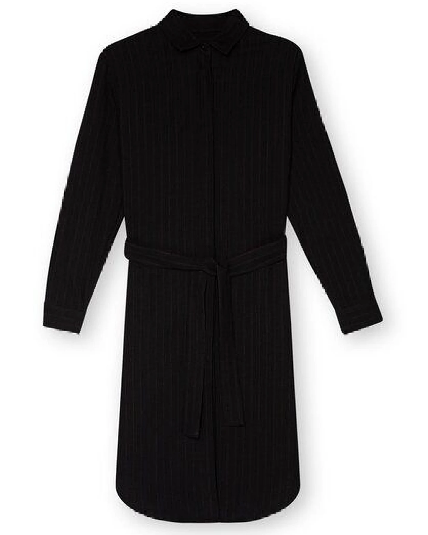ThokkThokk Damen Shirtkleid TT83 PINSTRIPE aus Biobaumwolle – Ansicht 2