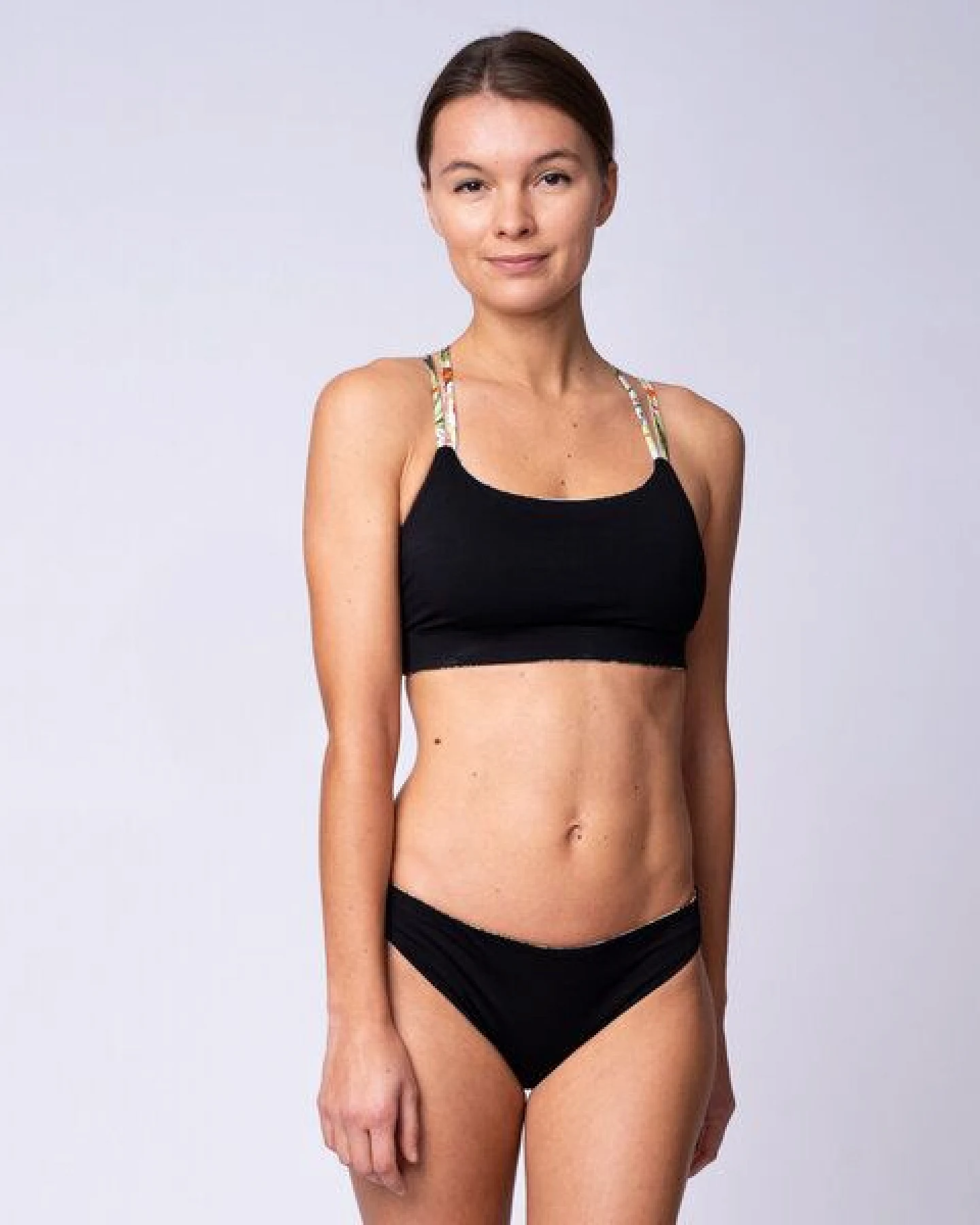 Flying Love Birds "Flamingo Bunt" - Bikini Hose Slim zum Wenden – Ansicht 4