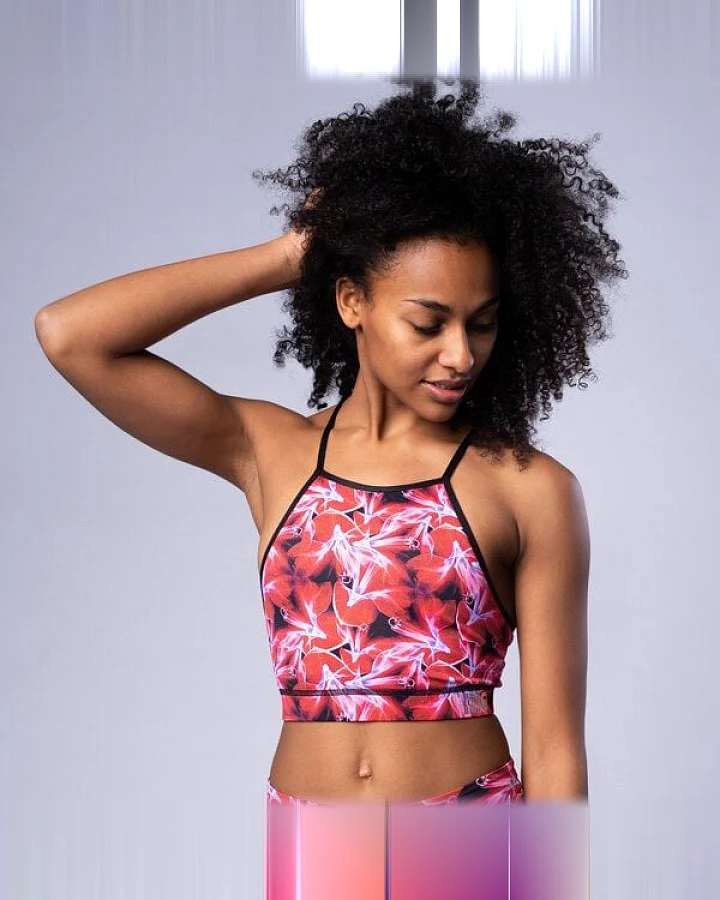 Flying Love Birds "Radiant Flower" Bustier