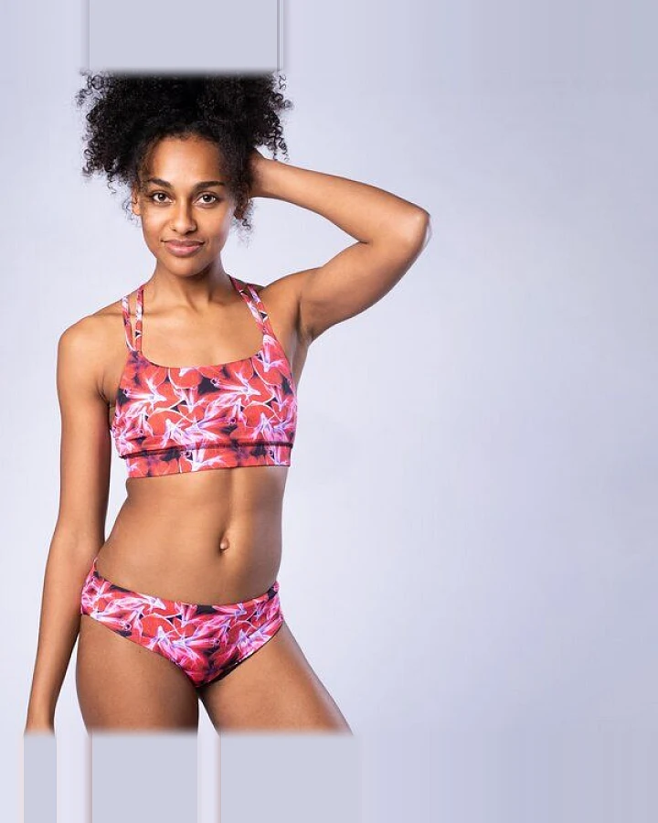 Flying Love Birds "Radiant Flower" Diamant-Back - Bra zum Wenden