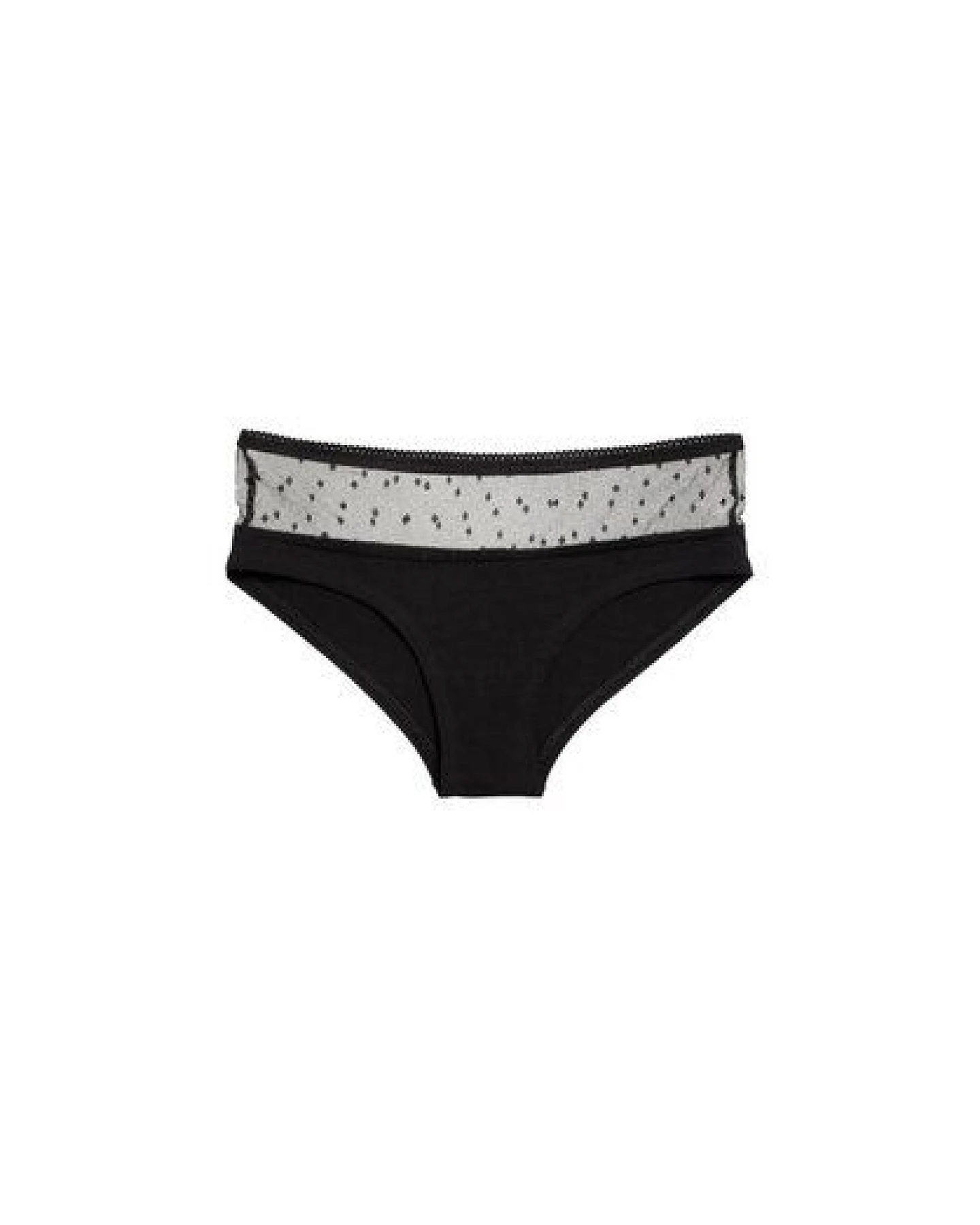 ThokkThokk Damen Spitzen-Panty TT21 aus Bio-Baumwolle mit Elasthan – Ansicht 2