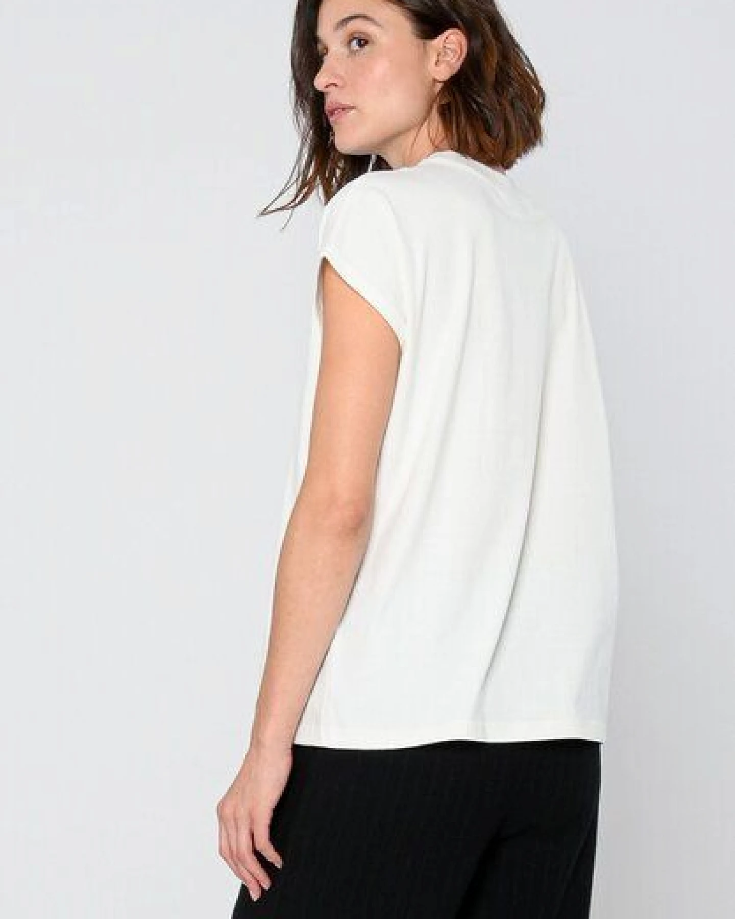ThokkThokk Damen Boxy T-Shirt TT75 aus Bio-Baumwolle – Ansicht 2