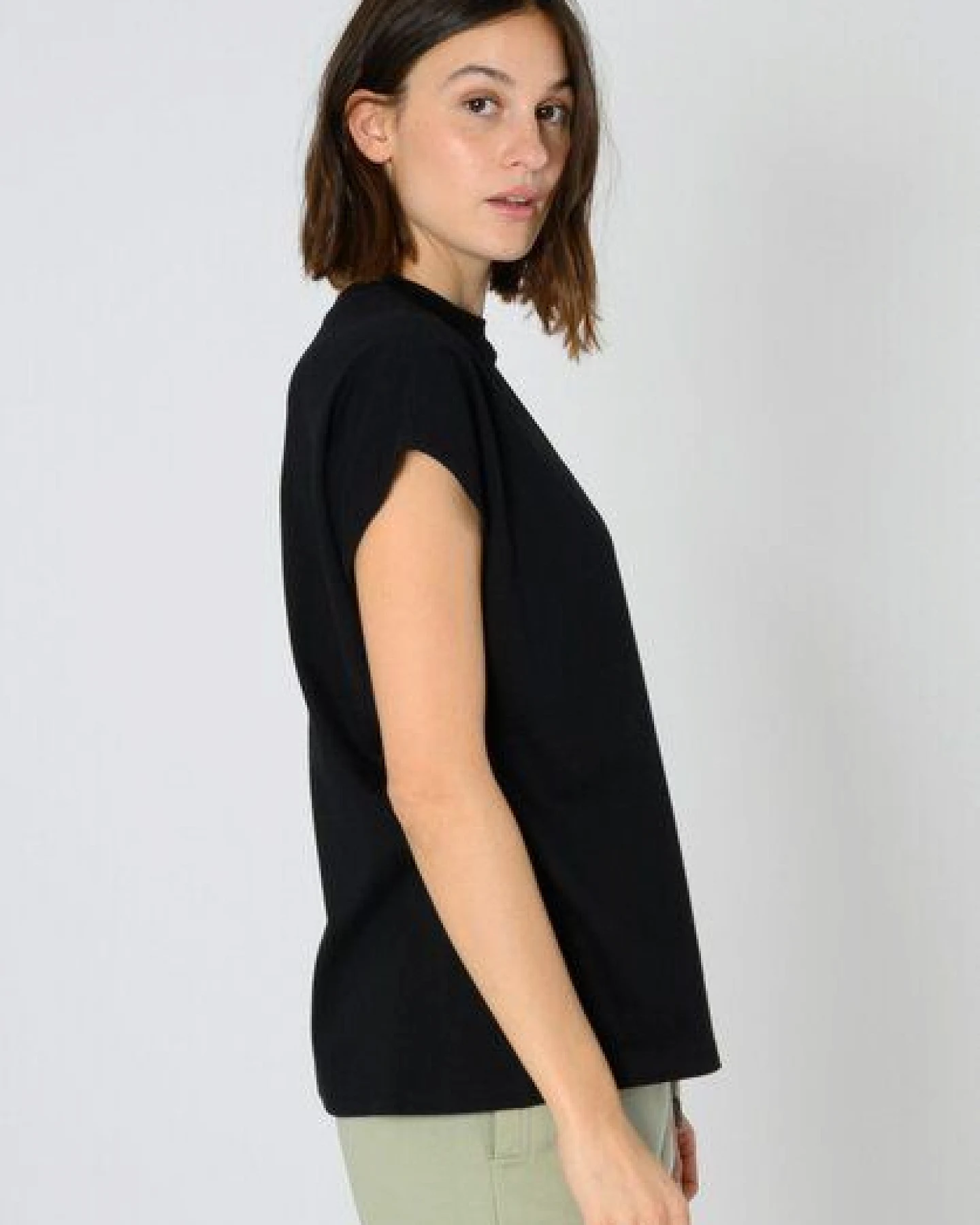 ThokkThokk Damen Boxy T-Shirt aus Biobaumwolle – Ansicht 3