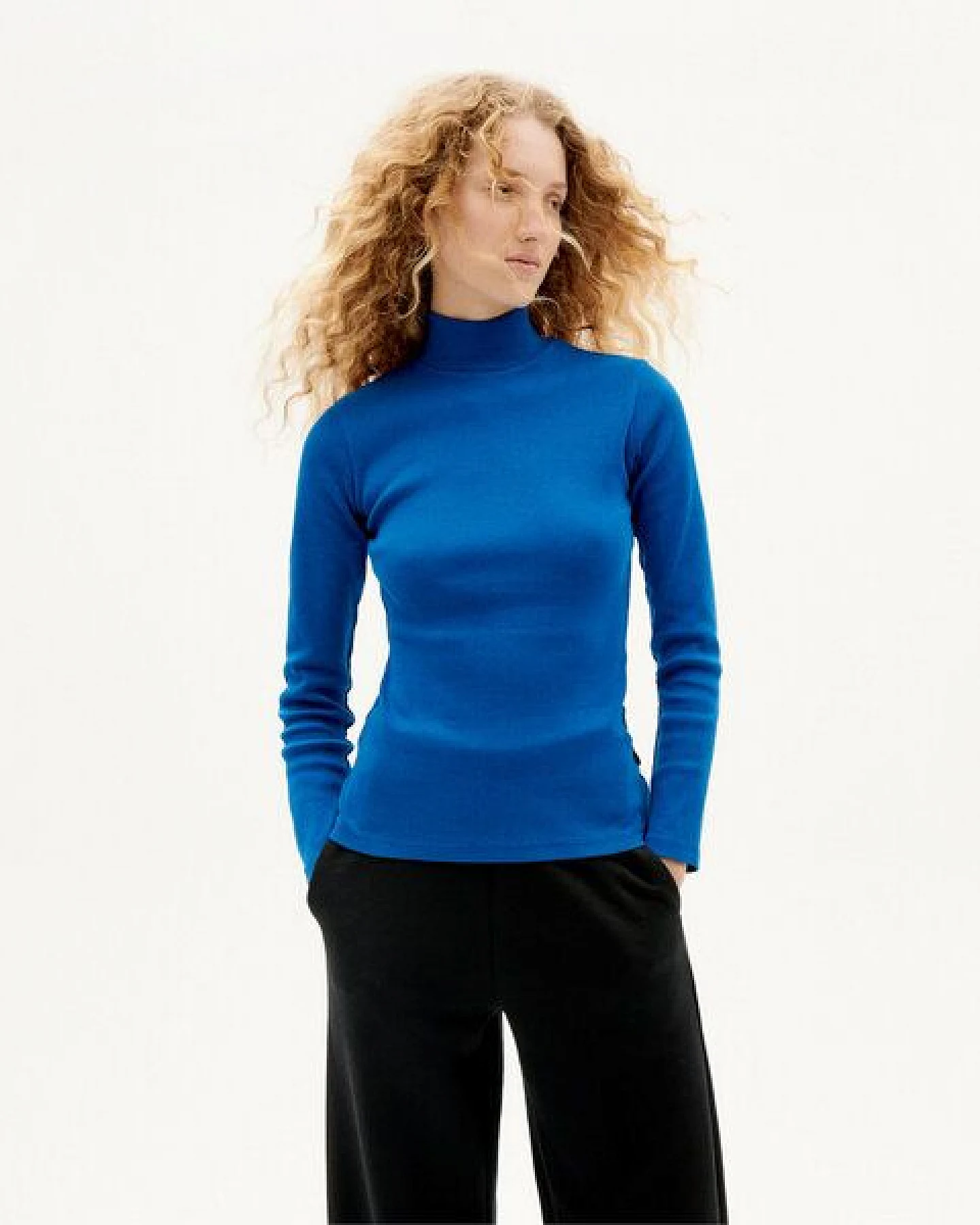 thinking mu Langarmshirt - Rib Aine - aus Bio-Baumwolle – Ansicht 2