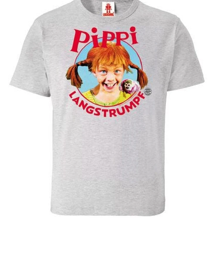 LOGOSH!RT LOGOSHIRT - Pippi Langstrumpf - Portrait - Bio T-Shirt - Kinder