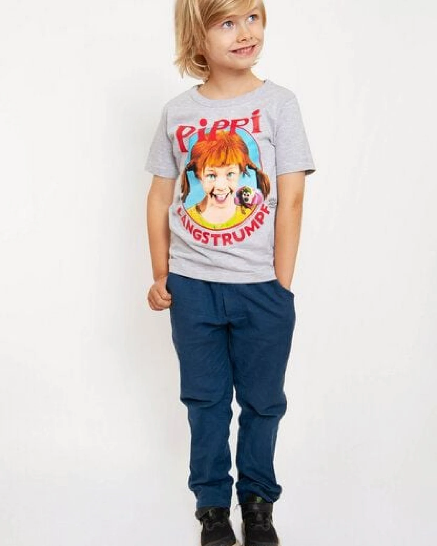 LOGOSH!RT LOGOSHIRT - Pippi Langstrumpf - Portrait - Bio T-Shirt - Kinder – Ansicht 2
