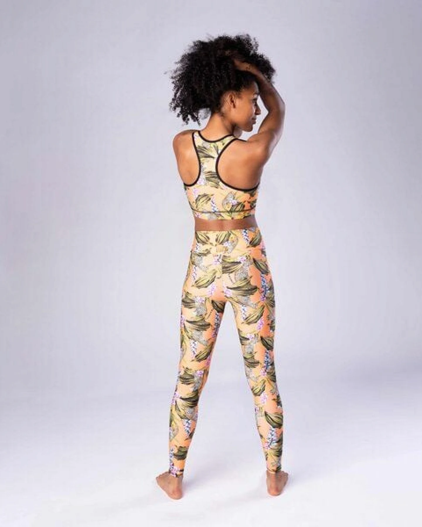 Flying Love Birds "Exotic Orange" Leggings – Ansicht 2
