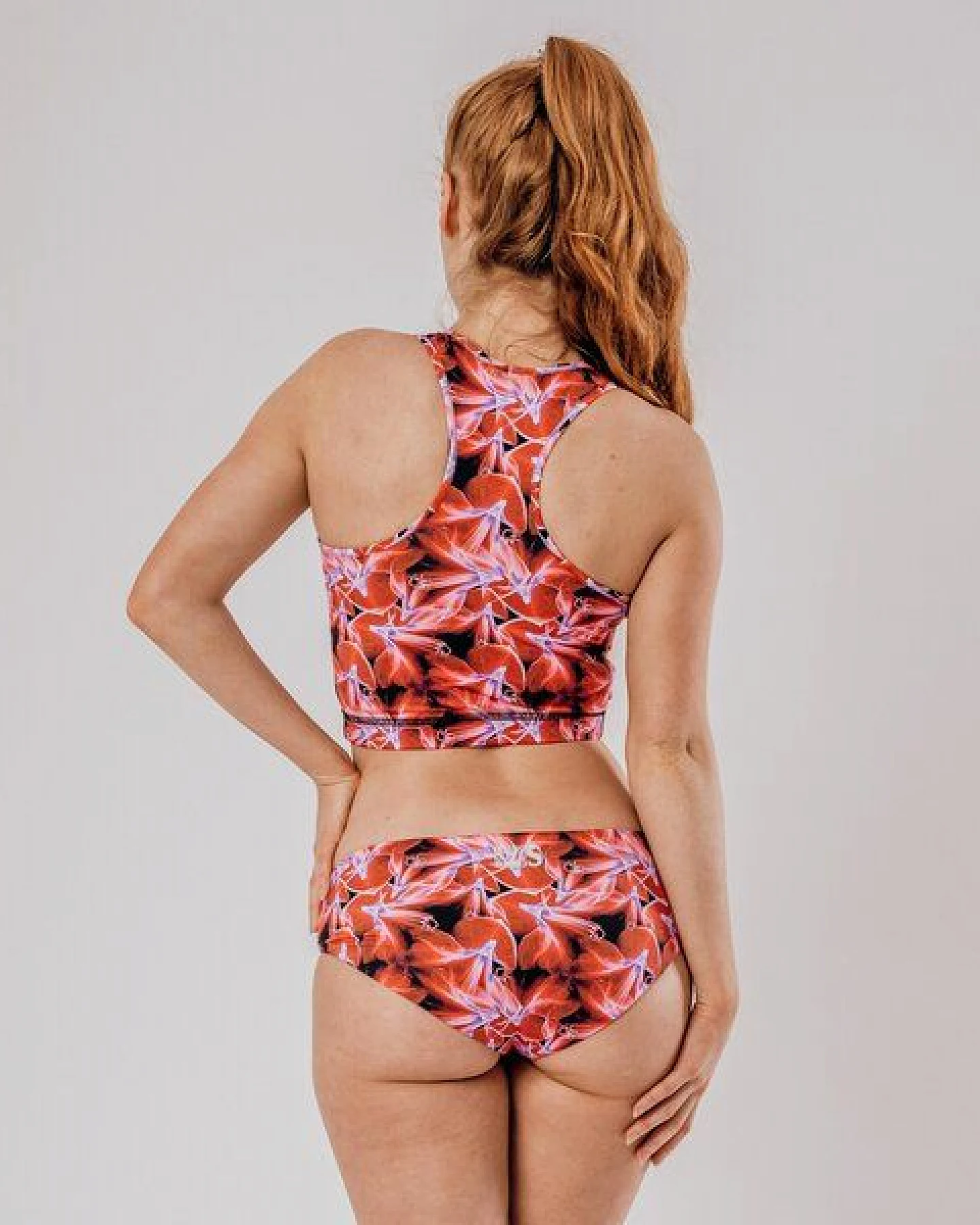 Flying Love Birds "Radiant Flower" - Crop Top – Ansicht 2