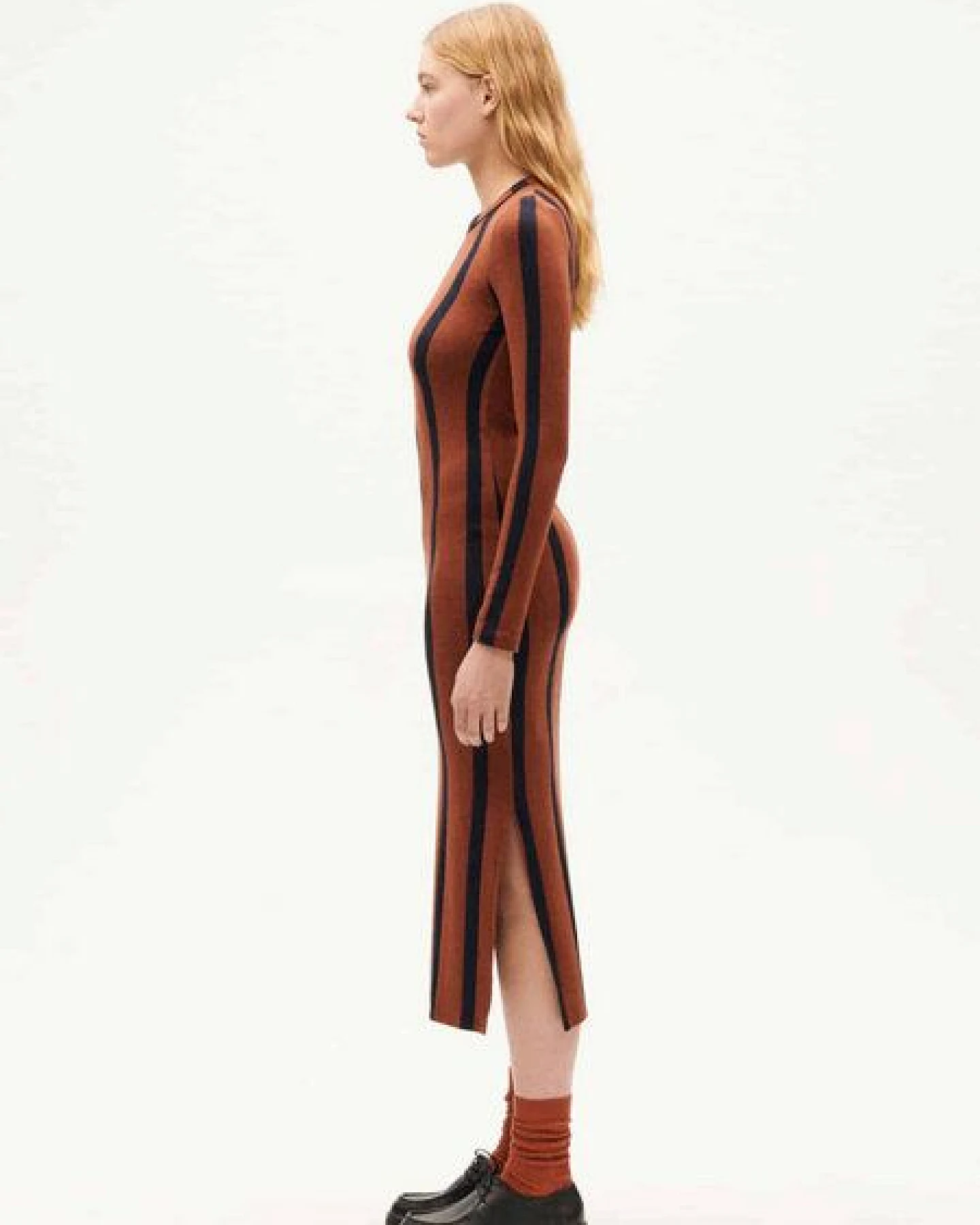 thinking mu Woll-Kleid - Trash Gina - aus REFIBRA & Bio-Baumwolle – Ansicht 2