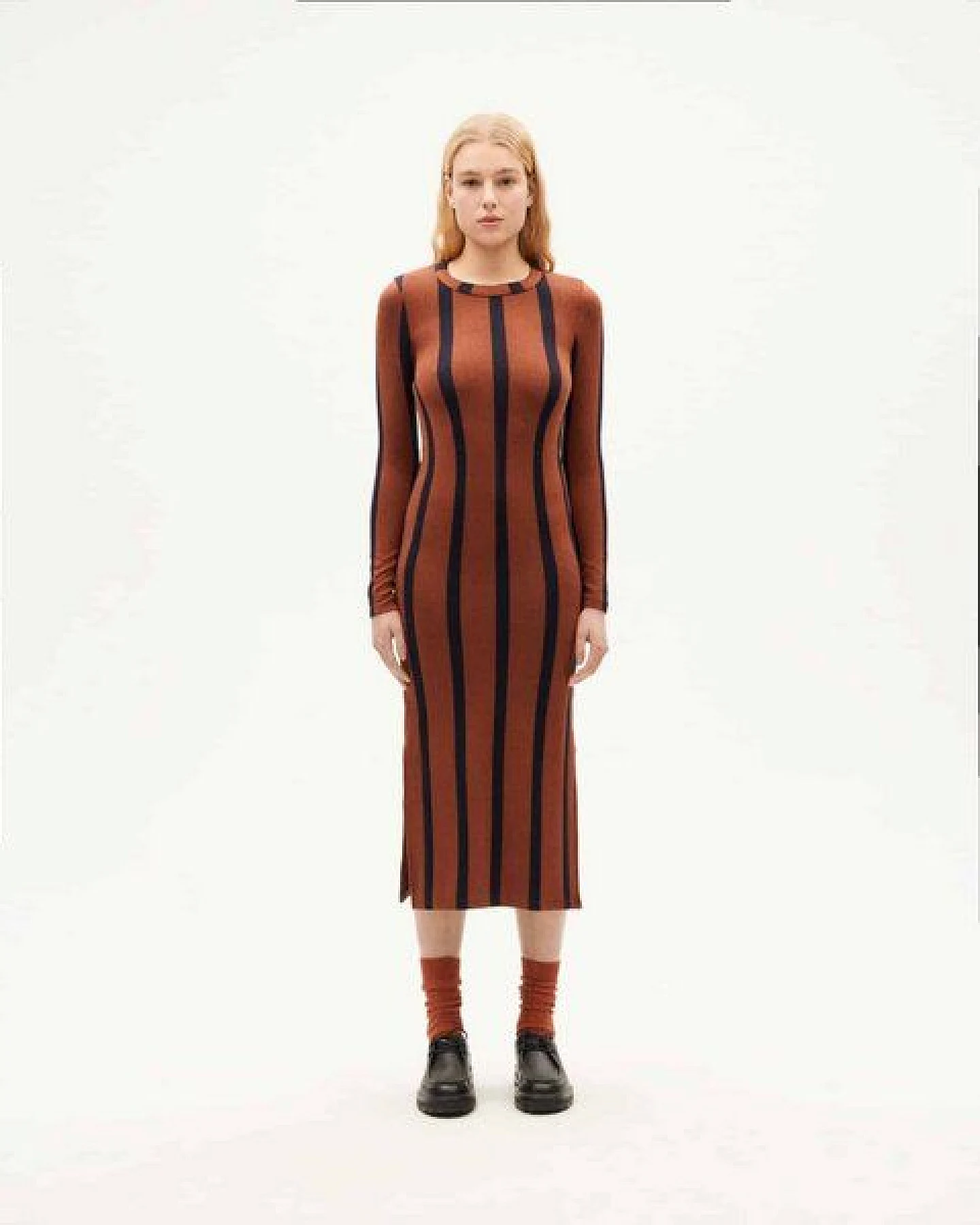 thinking mu Woll-Kleid - Trash Gina - aus REFIBRA & Bio-Baumwolle – Ansicht 3