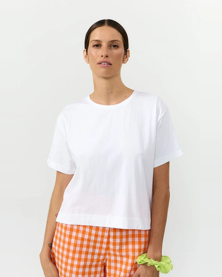 SUITE13LAB Damen vegan Top Isquia Weiß