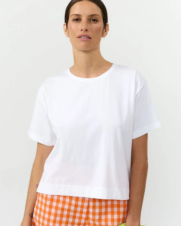 SUITE13LAB Damen vegan Top Isquia Weiß