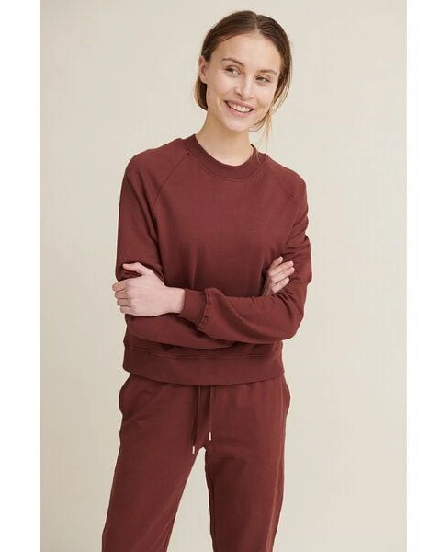 Basic Apparel Sweat-Pullover MAJE aus Bio-Baumwolle – Ansicht 3