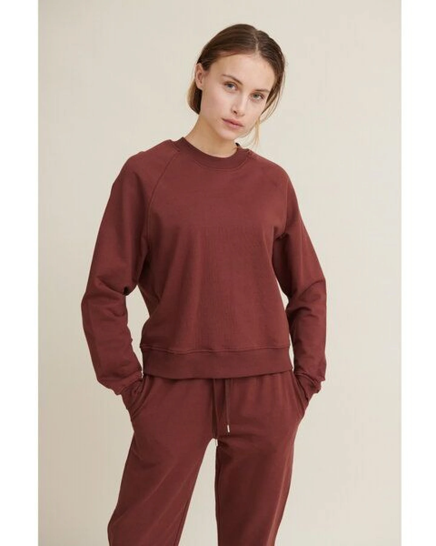 Basic Apparel Sweat-Pullover MAJE aus Bio-Baumwolle – Ansicht 4