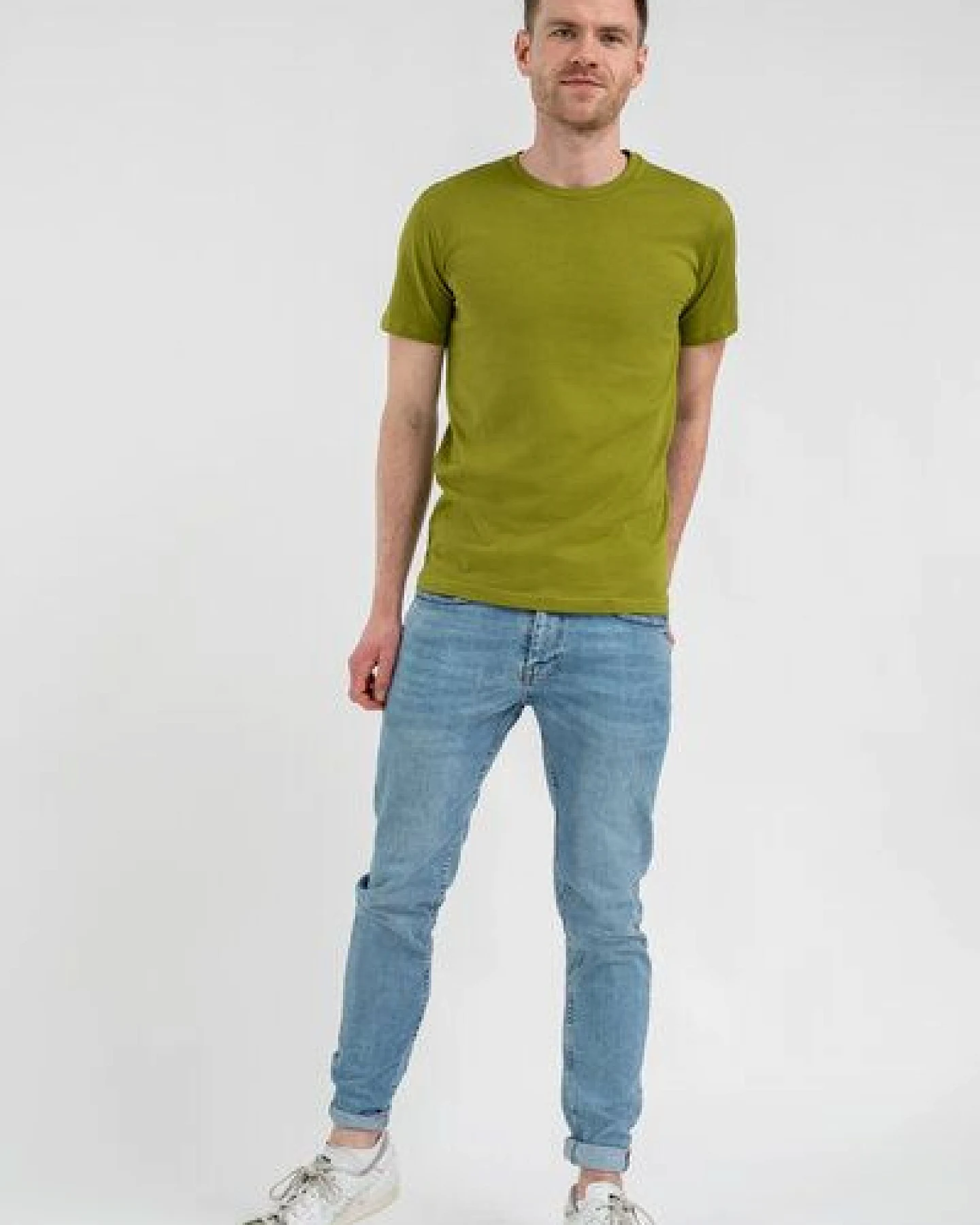 Brandless Basic Bio T-Shirt Rundhals (Männer) Nr.3 GOTS – Ansicht 2