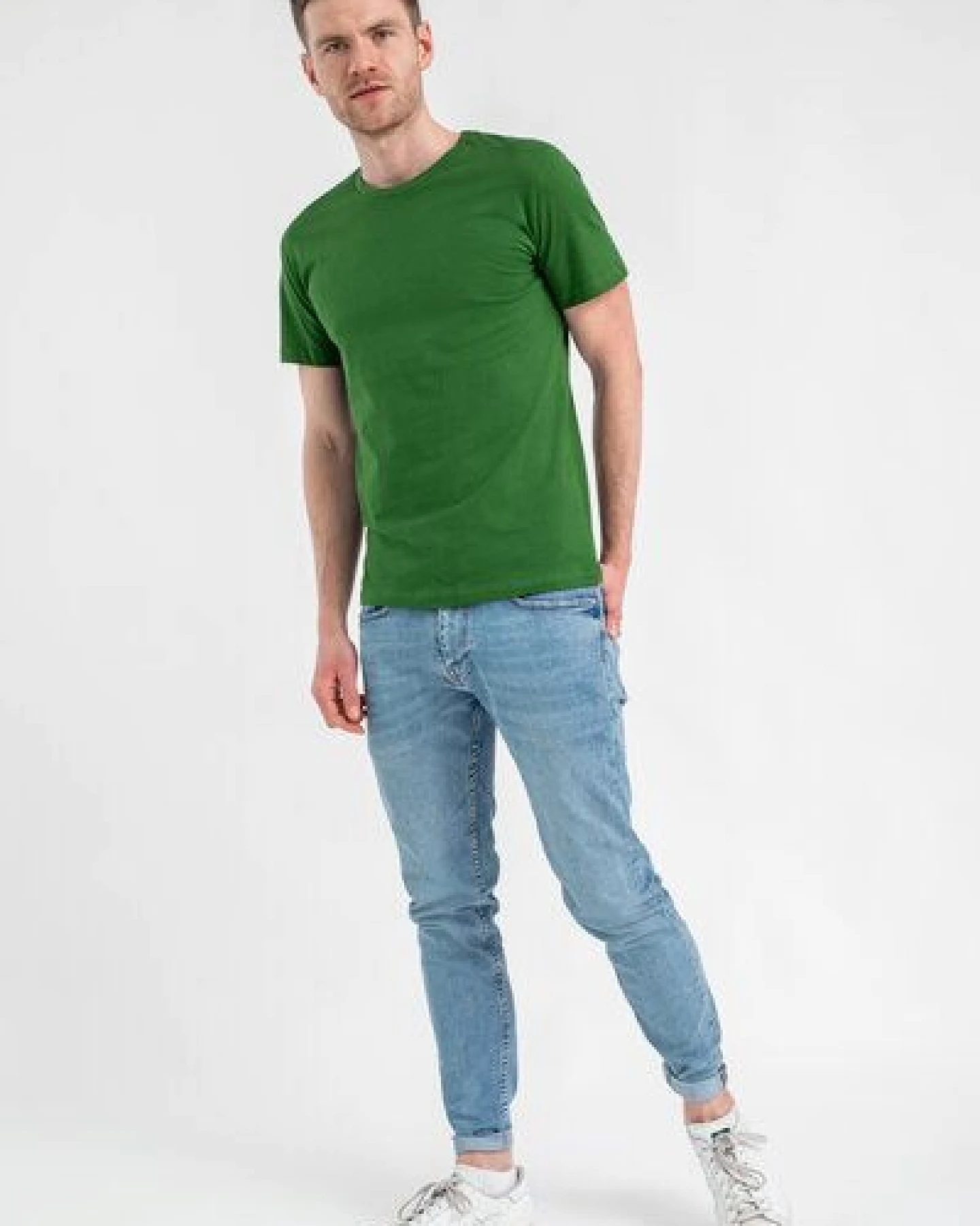 Brandless Basic Bio T-Shirt Rundhals (Männer) Nr.3 GOTS – Ansicht 3